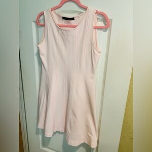 ZARA Soft Pink Mini Sleeveless Top Dress Size L